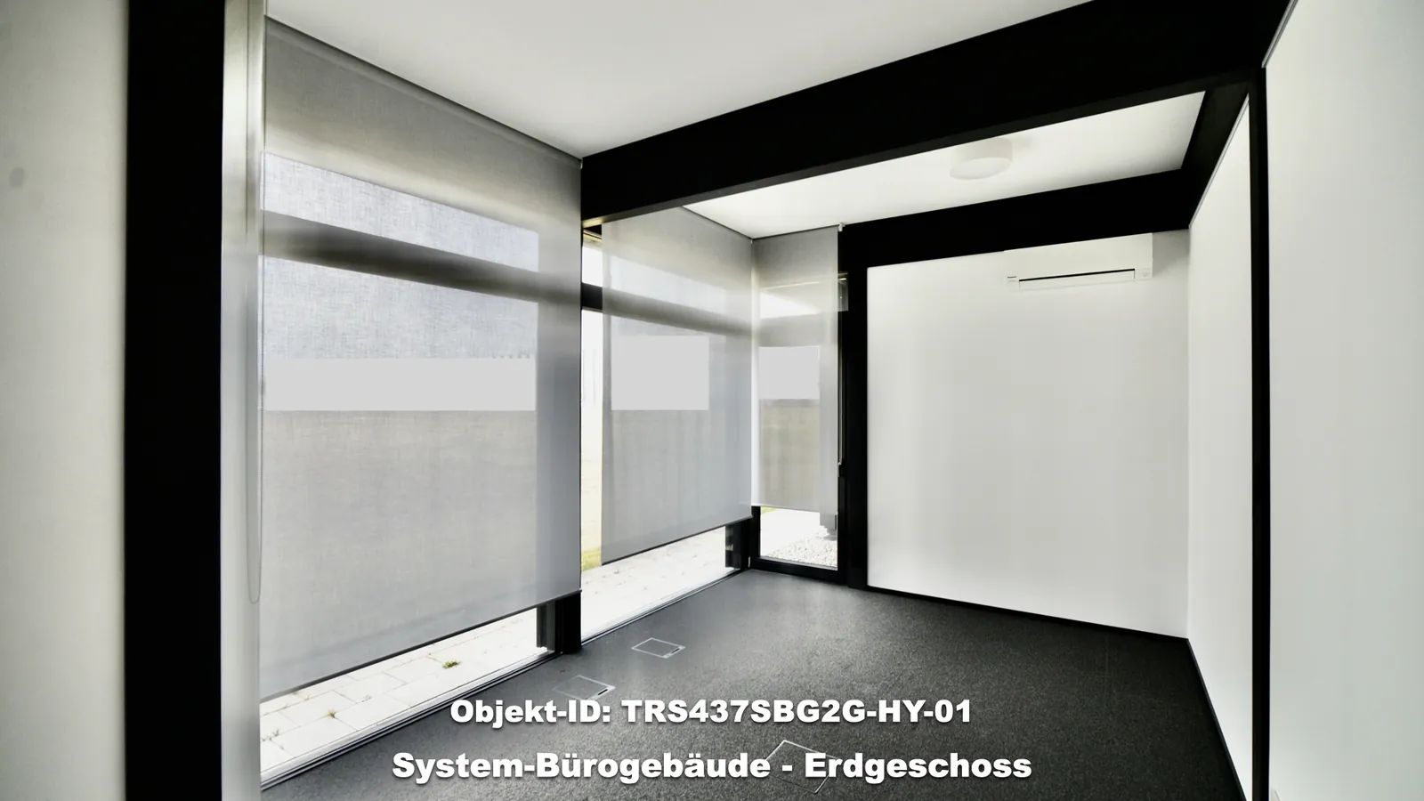 TRS437SBG2G – Ufficio d’angolo con climatizzatore.