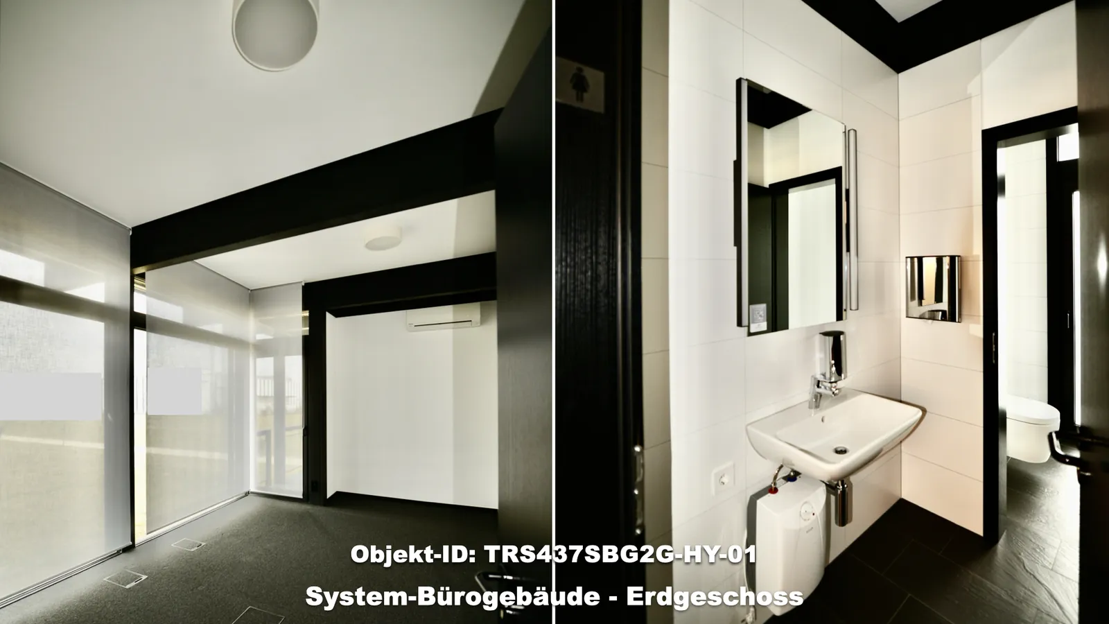 TRS437SBG2G – Ufficio singolo e servizi.